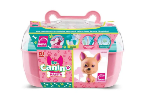 DOUTOR CANINO MALETA ROSA