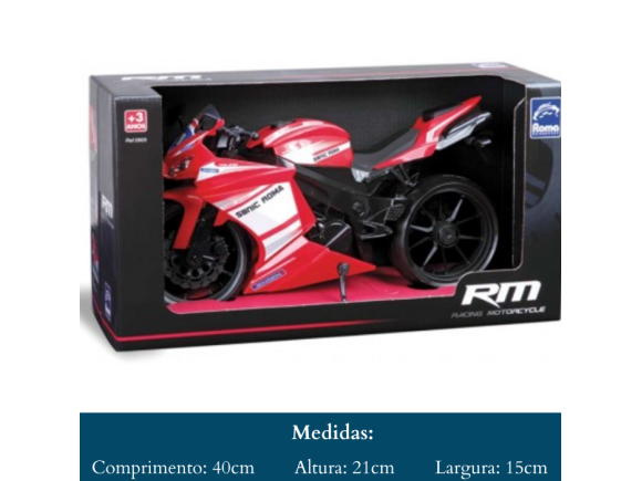 MOTO RM ROMA RACING MOTORCYCLE REF.0905  40X15X21