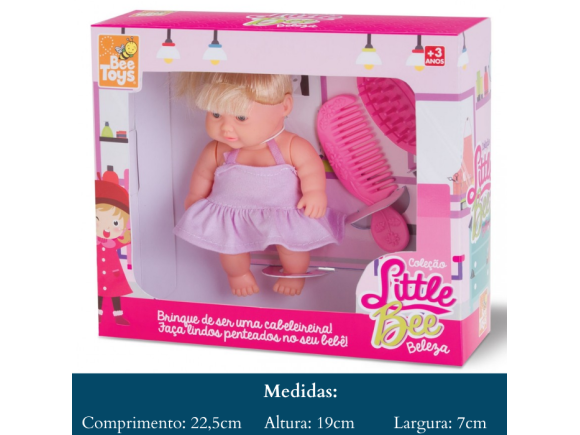 BONECA BELEZA LITTE BEE  0705