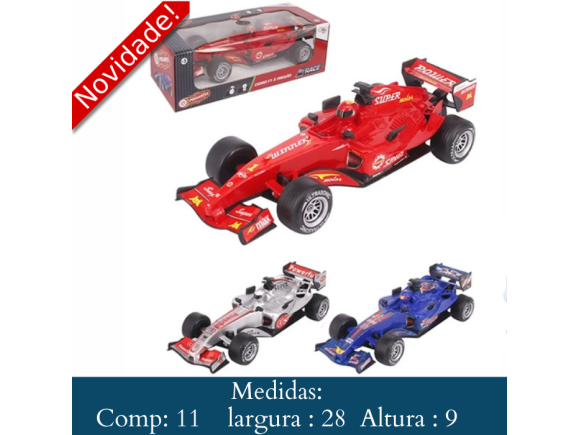 CARRO  FORMULA  1  FRICCAO  NA  CAIXA  WB5777