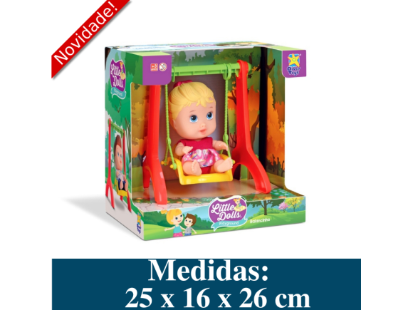 LITTLE DOLLS PLAYGROUND BALANCO MENINA 8099