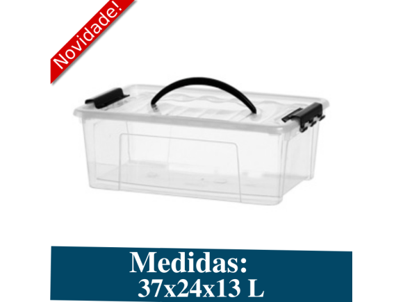 CONTAINER PLASTICO CINZA N 1 7,3 L 368