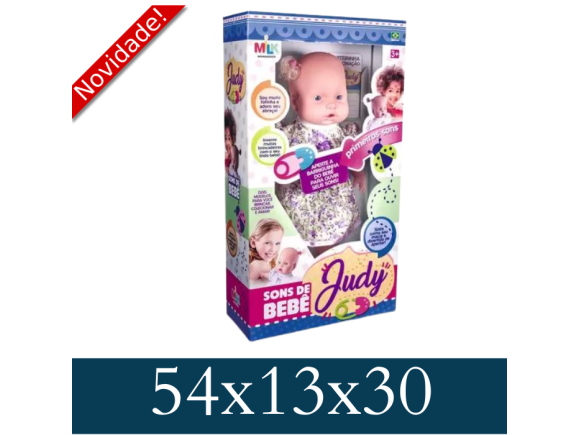 BONECA  JUDY   SONS  DE  BEBE  497