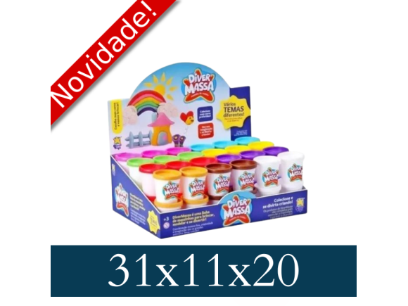 DIVER MASSA - DISPLAY COM 48 UNIDADES 8077