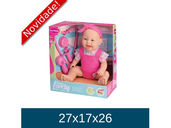 BONECA LOVELY BABIES DODOI 768