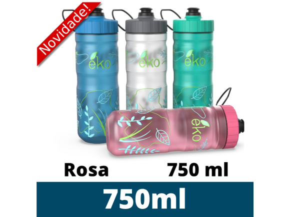 SQUEEZE EKO ROSA COM ALCA 750 ML 916