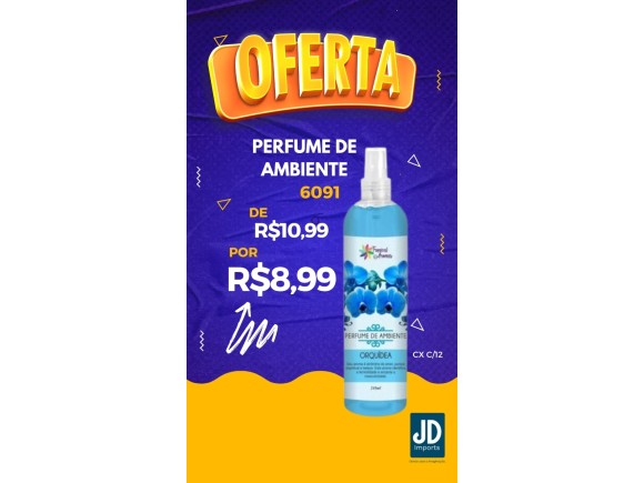 PERFUME DE AMBIENTE ORQUIDEA 240ML  6091