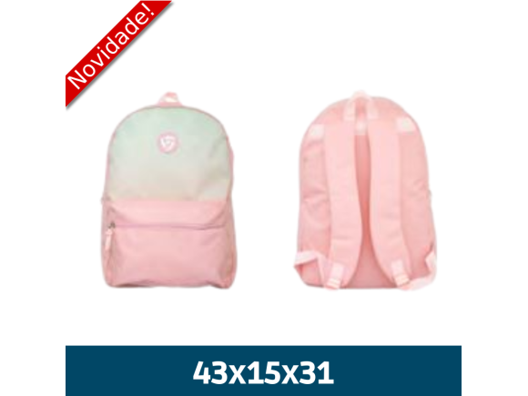 MOCHILA GRADIENTE ROSA CLARO YS29281