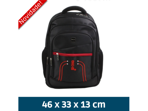 MOCHILA ADULTA EM OXFORD E ZIPER DUPLOS COM 4 OPÇOES DE CORES MA0717-PB