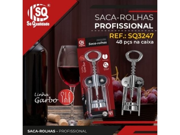 SACA ROLHAS E ABRIDOR DE LATAS SQ3247