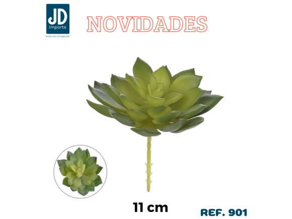 FLOR ARTIFICIAL  SUCULENTA 11 CM 3463