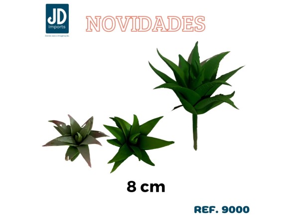 FLOR ARTIFICIAL  SUCULENTA 8 CM 2117