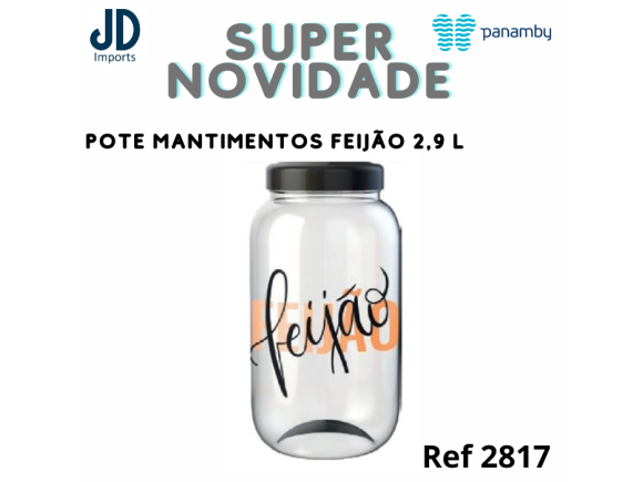 POTE MANTIMENTOS FEIJÃO 2,9 L   1022