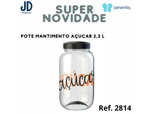 POTE MANTIMENTO AÇUCAR 2,2 L  1018