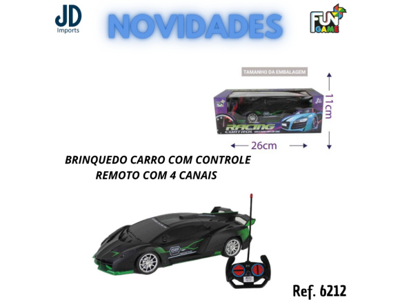 BRINQUEDO CARRO CONTROLE REMOTO  CP011126