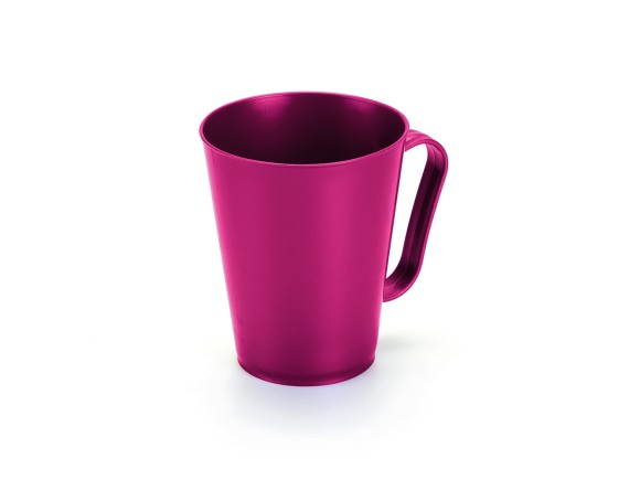 CANECA PLASTICO CONICA 430ML  MARSALA REF.1631