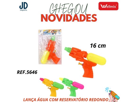 PISTOLA LANCA  AGUA  COM  RESERVATORIO 16CM  WB5646