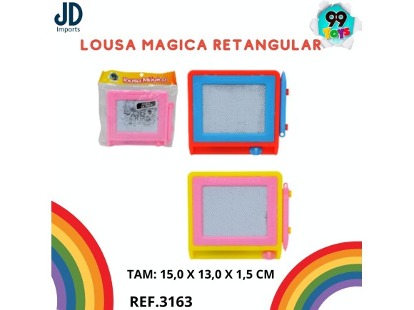 BRINQUEDO EM PLASTICO LOUSA MAGICA RETANGULAR -191202