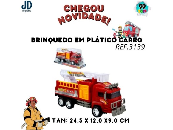 BRINQUEDO EM PLASTICO CARRO - 190213