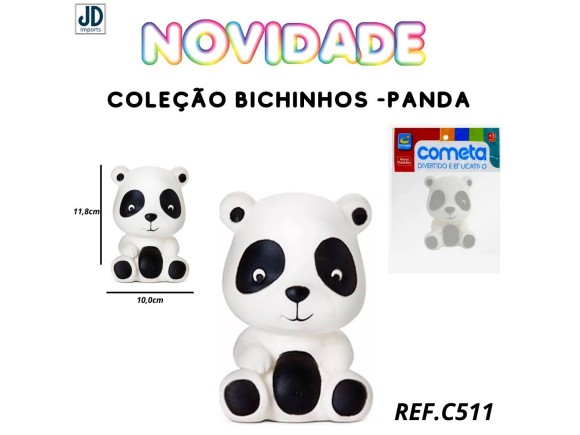 COLECAO BICHINHOS - PANDA EM VINIL  511