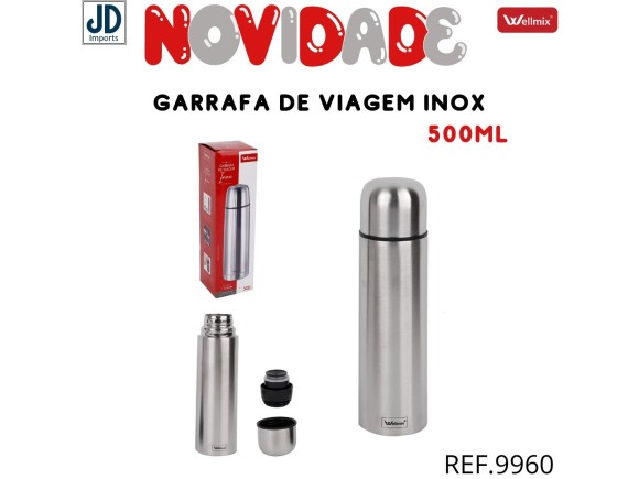 GARRAFA DE VIAGEM INOX 500ML  WX3352