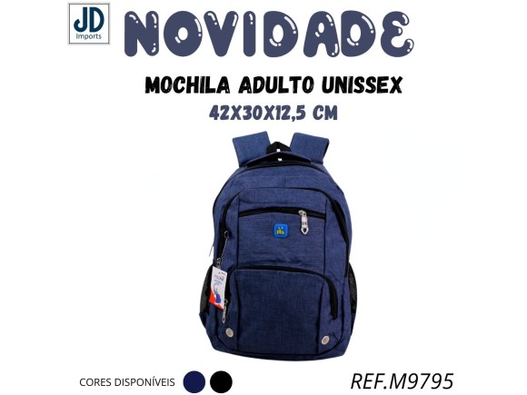 MOCHILA ADULTO  UNISSEX  BMA0337