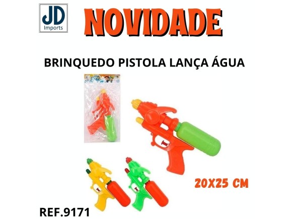  BRINQUEDO PISTOLA DE PLASTICO   LANCA AGUA  20CMX25CM  TK-AB2682